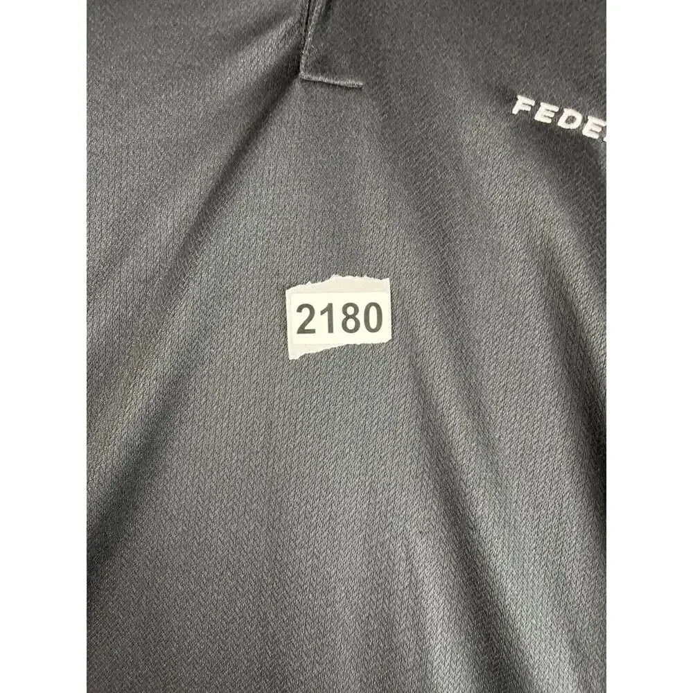 Nike‎ Golf Dri Fit Men’s XL Polo Shirt Black Polyester The Federal Ammo Logo